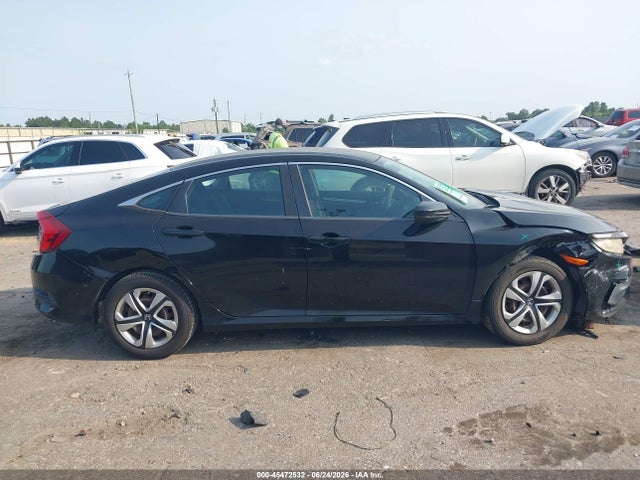 2016 Honda Civic Lx მანქანა იყიდება აუქციონზე, vin: 2HGFC2F58GH501418, აუქციონის ნომერი: 45472532