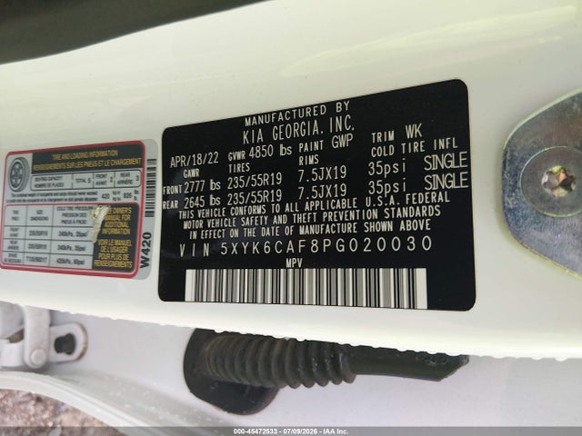 KIA Sportage X-line 2023 5XYK6CAF8PG020030 Image 9