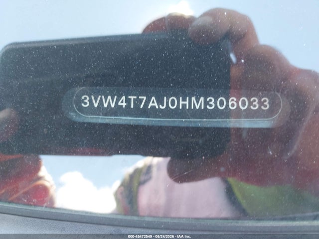 45472549 :رقم المزاد ، 3VW4T7AJ0HM306033 vin ، 2017 Volkswagen Jetta Gli مزاد بيع