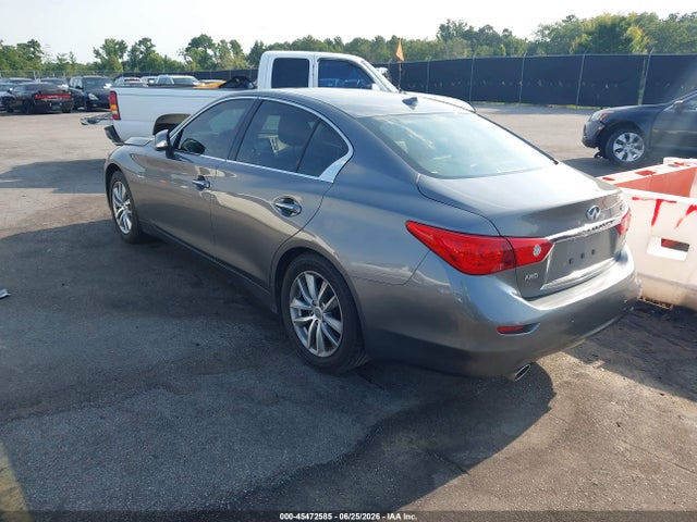 Продажа на аукционе авто 2015 Infiniti Q50 Premium, vin: JN1BV7AR5FM421510, номер лота: 45472585