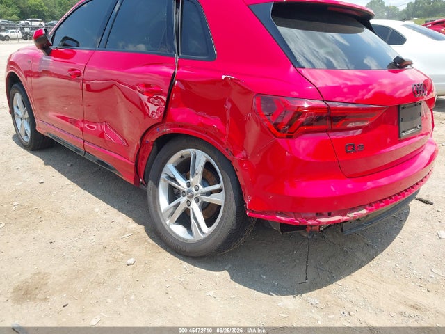 45472710 :رقم المزاد ، WA1EECF31L1060890 vin ، 2020 Audi Q3 Premium Plus 45 Tfsi S Line Quattro Tiptronic مزاد بيع
