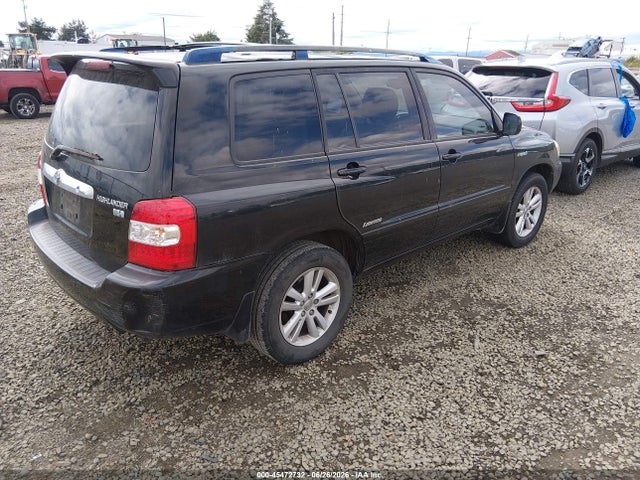 45472732 :رقم المزاد ، JTEDW21A260012044 vin ، 2006 Toyota Highlander Hybrid Limited V6 مزاد بيع