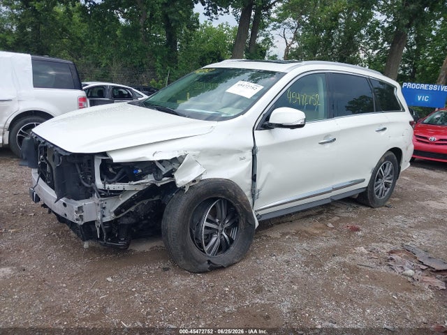 45472752 :رقم المزاد ، 5N1DL0MM3KC563577 vin ، 2019 Infiniti Qx60 Luxe مزاد بيع