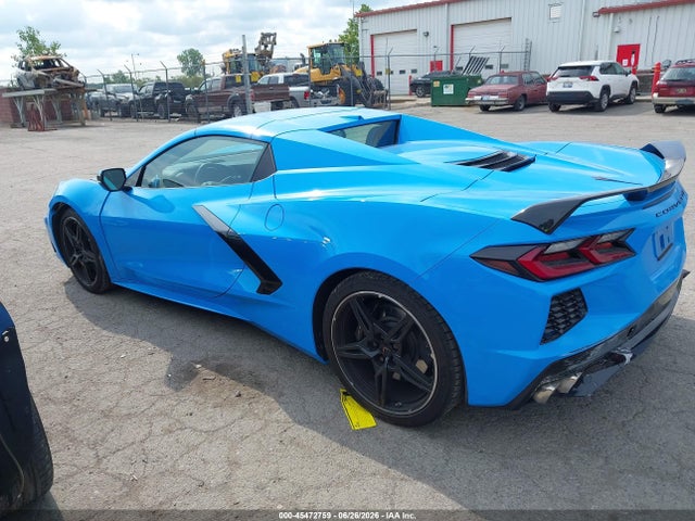 Aukcja sprzedaży 2022 Chevrolet Corvette Stingray Rwd  3lt, vin: 1G1YC3D4XN5113613, numer aukcji: 45472759