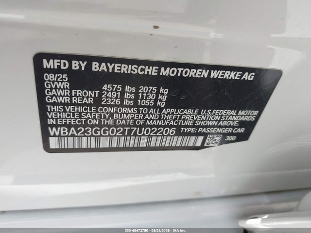 WBA23GG02T7U02206 BMW 228 Gran Coupe Xdrive