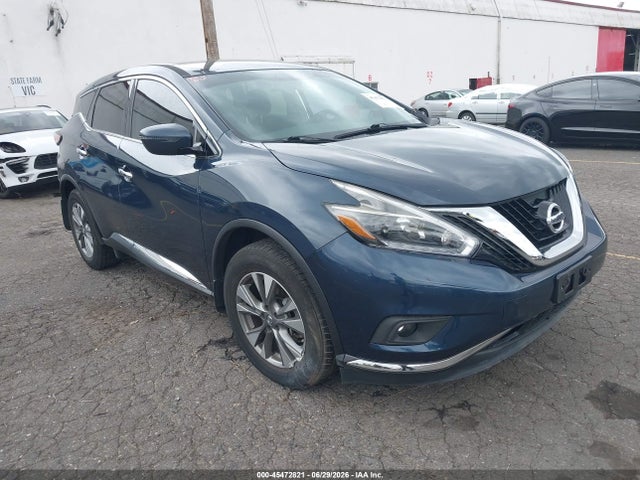 Продажа на аукционе авто 2018 Nissan Murano S, vin: 5N1AZ2MH5JN162101, номер лота: 45472821