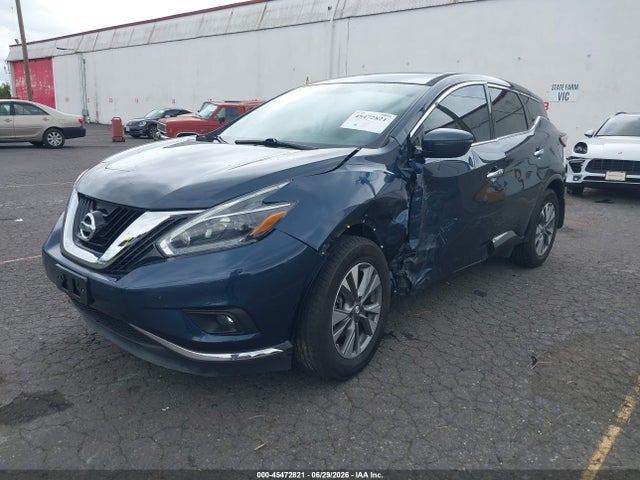 Продаж на аукціоні авто 2018 Nissan Murano S, vin: 5N1AZ2MH5JN162101, номер лоту: 45472821