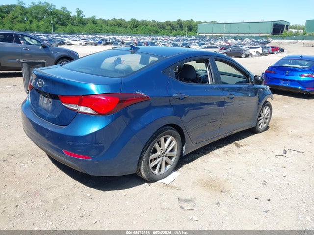 Продаж на аукціоні авто 2014 Hyundai Elantra Se, vin: KMHDH4AE0EU166087, номер лоту: 45472898