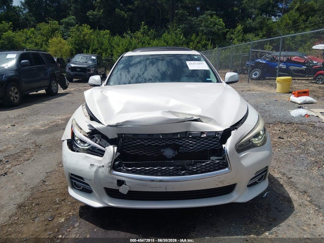 2015 Infiniti Q50 Premium მანქანა იყიდება აუქციონზე, vin: JN1BV7AP9FM343764, აუქციონის ნომერი: 45472915