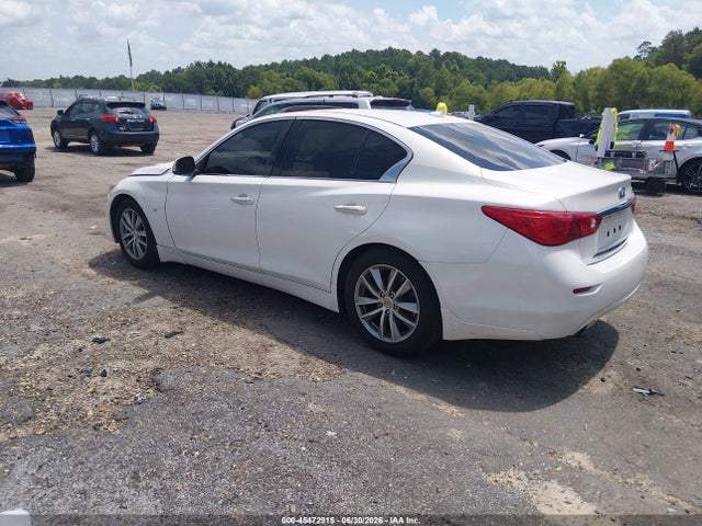 2015 Infiniti Q50 Premium მანქანა იყიდება აუქციონზე, vin: JN1BV7AP9FM343764, აუქციონის ნომერი: 45472915