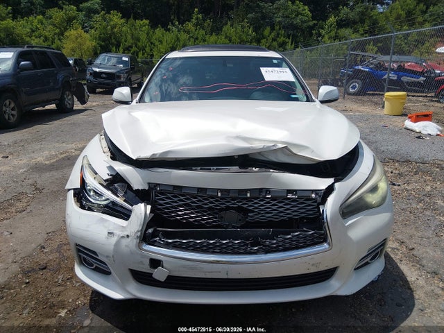2015 Infiniti Q50 Premium მანქანა იყიდება აუქციონზე, vin: JN1BV7AP9FM343764, აუქციონის ნომერი: 45472915
