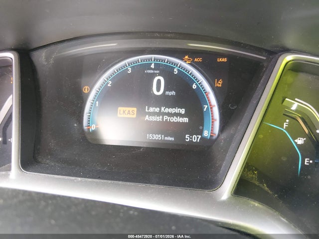 Aukcja sprzedaży 2019 Honda Civic Touring, vin: JHMFC1F96KX004480, numer aukcji: 45472920