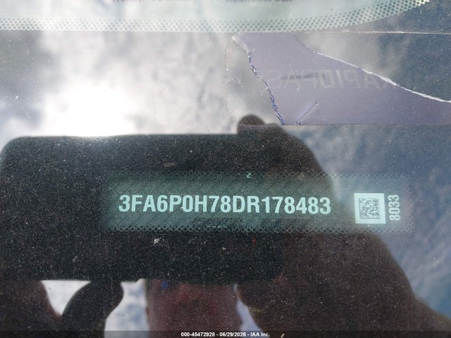 Aukcja sprzedaży 2013 Ford Fusion Se, vin: 3FA6P0H78DR178483, numer aukcji: 45472928