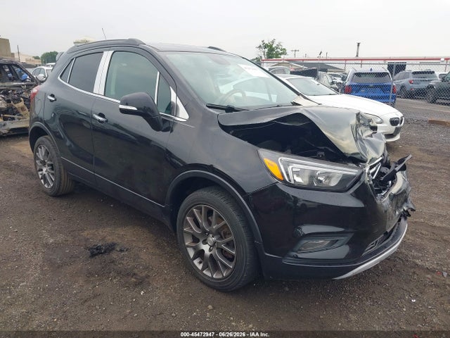 2018 Buick Encore Sport Touring მანქანა იყიდება აუქციონზე, vin: KL4CJ2SB0JB509610, აუქციონის ნომერი: 45472947