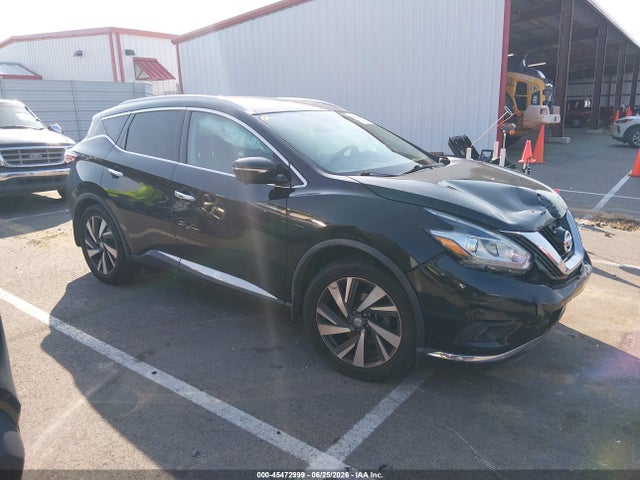 45472999 :رقم المزاد ، 5N1AZ2MG8FN240241 vin ، 2015 Nissan Murano Platinum مزاد بيع