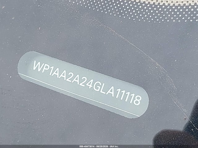 45473014 :رقم المزاد ، WP1AA2A24GLA11118 vin ، 2016 Porsche Cayenne مزاد بيع