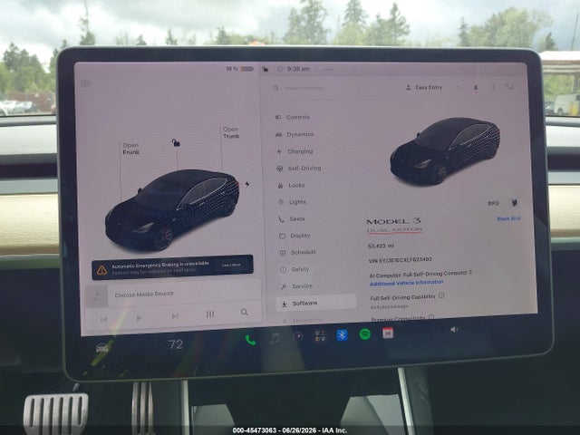 Tesla Model 3 Performance Dual Motor All-wheel Drive 2020 5YJ3E1ECXLF623493 Image 19