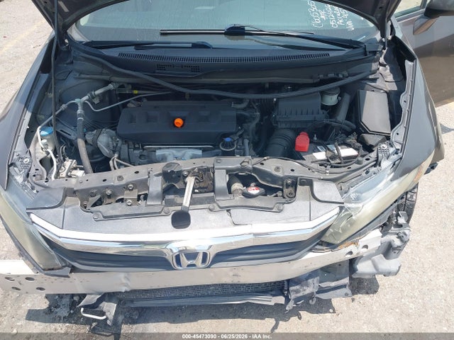 45473090 :رقم المزاد ، 2HGFB2F55CH524541 vin ، 2012 Honda Civic Lx مزاد بيع