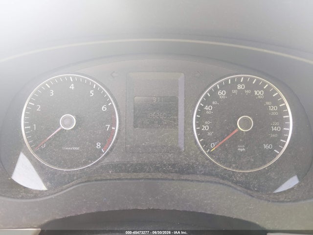 2012 Volkswagen Jetta 2.5l Se მანქანა იყიდება აუქციონზე, vin: 3VWDP7AJXCM334306, აუქციონის ნომერი: 45473277