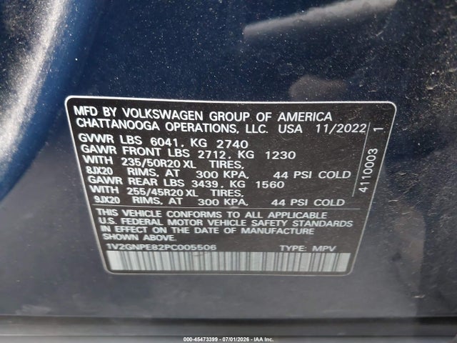 Volkswagen Id.4 Awd Pro S/awd Pro S Plus 2023 1V2GNPE82PC005506 Image 9