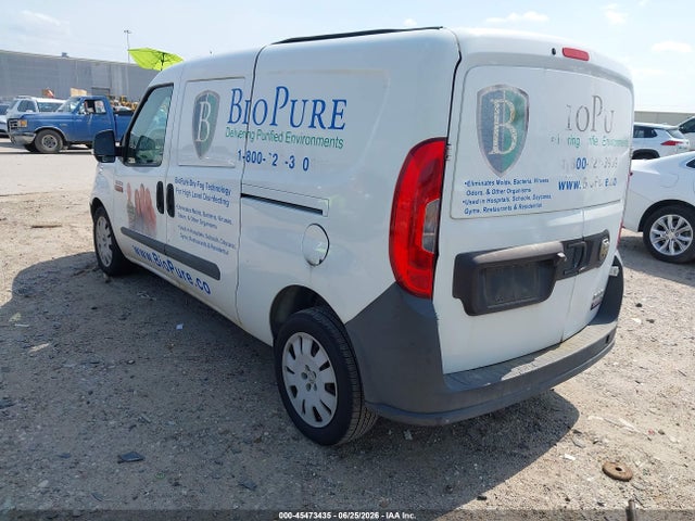 Продажа на аукционе авто 2015 Ram Promaster City Tradesman, vin: ZFBERFAT8F6A40880, номер лота: 45473435