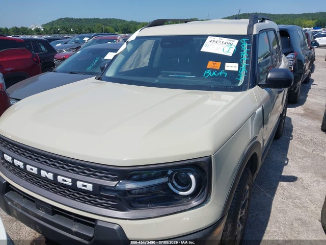 2025 Ford Bronco Sport Big Bend მანქანა იყიდება აუქციონზე, vin: 3FMCR9BN4SRF81744, აუქციონის ნომერი: 45473490