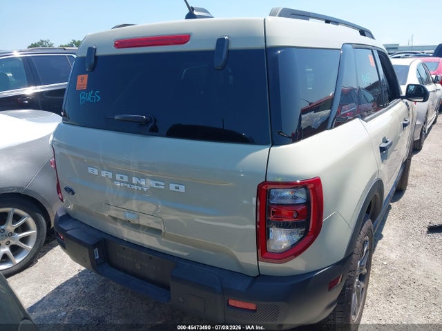 2025 Ford Bronco Sport Big Bend მანქანა იყიდება აუქციონზე, vin: 3FMCR9BN4SRF81744, აუქციონის ნომერი: 45473490