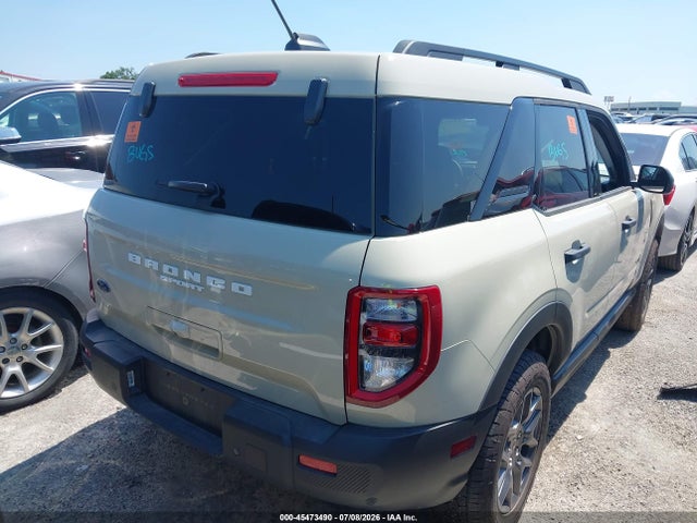 2025 Ford Bronco Sport Big Bend მანქანა იყიდება აუქციონზე, vin: 3FMCR9BN4SRF81744, აუქციონის ნომერი: 45473490