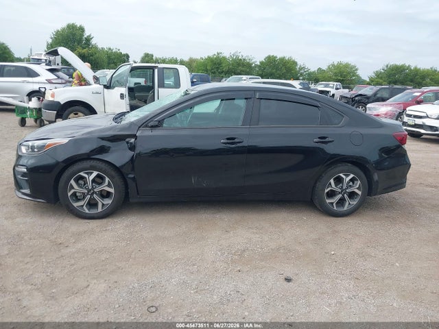 2020 Kia Forte Lxs მანქანა იყიდება აუქციონზე, vin: 3KPF24AD6LE248861, აუქციონის ნომერი: 45473511