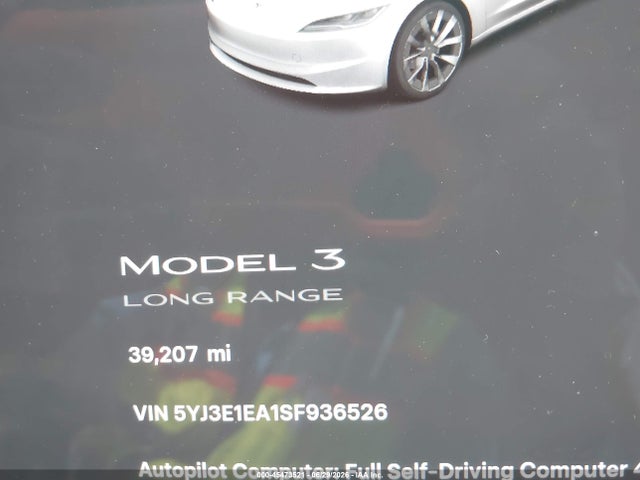 Продажа на аукционе авто 2025 Tesla Model 3, vin: 5YJ3E1EA1SF936526, номер лота: 45473521