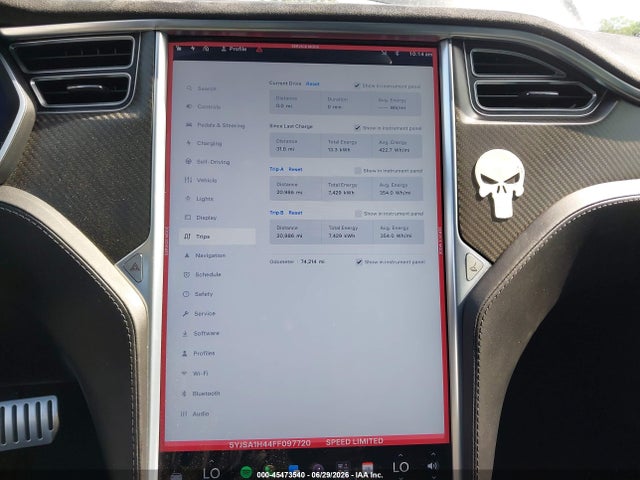 Aukcja sprzedaży 2015 Tesla Model S 85d/p85d, vin: 5YJSA1H44FF097720, numer aukcji: 45473540