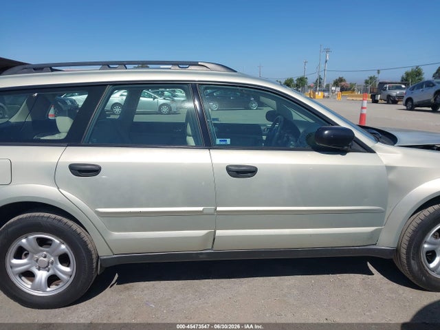 2007 Subaru Outback 2.5i Basic მანქანა იყიდება აუქციონზე, vin: 4S4BP61C477329619, აუქციონის ნომერი: 45473547