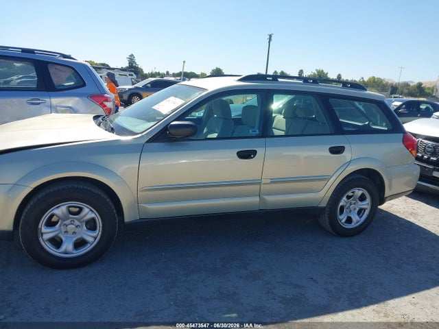 2007 Subaru Outback 2.5i Basic მანქანა იყიდება აუქციონზე, vin: 4S4BP61C477329619, აუქციონის ნომერი: 45473547