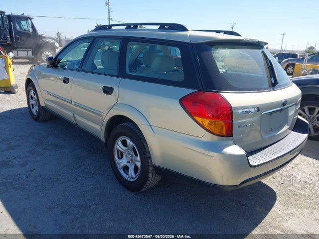 2007 Subaru Outback 2.5i Basic მანქანა იყიდება აუქციონზე, vin: 4S4BP61C477329619, აუქციონის ნომერი: 45473547