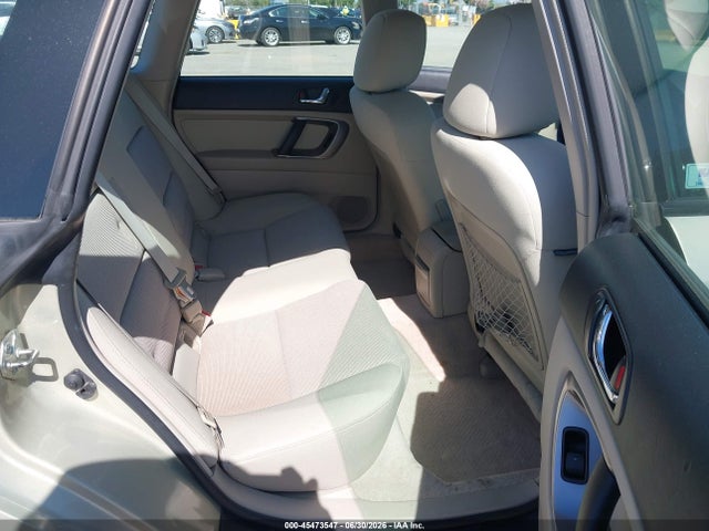 2007 Subaru Outback 2.5i Basic მანქანა იყიდება აუქციონზე, vin: 4S4BP61C477329619, აუქციონის ნომერი: 45473547