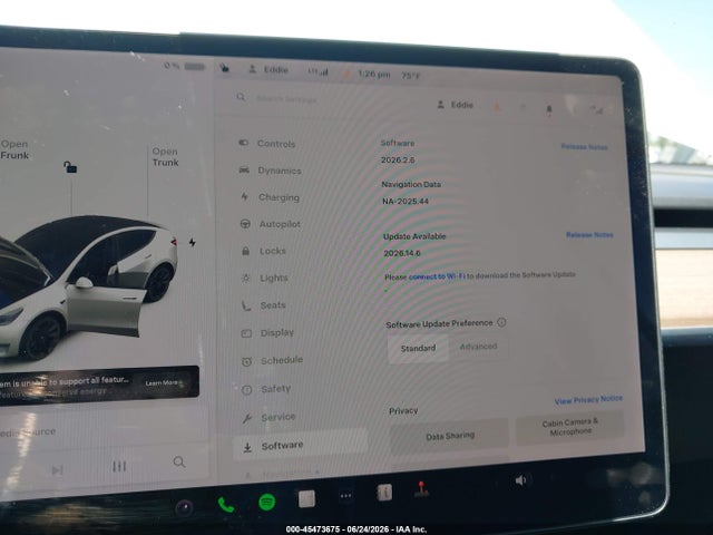 45473675 :رقم المزاد ، 5YJYGDEE5LF052577 vin ، 2020 Tesla Model Y Long Range Dual Motor All-wheel Drive مزاد بيع