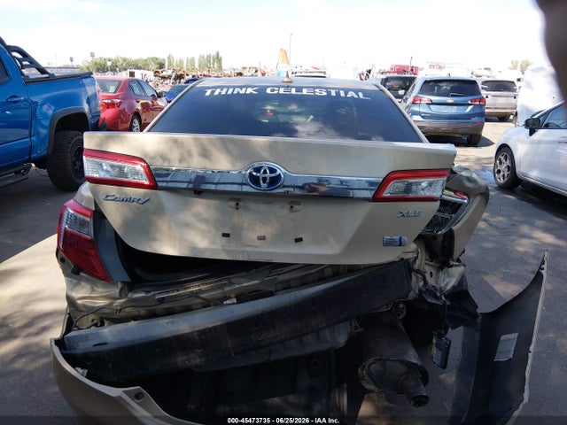 2012 Toyota Camry Hybrid Xle მანქანა იყიდება აუქციონზე, vin: 4T1BD1FK4CU017615, აუქციონის ნომერი: 45473735
