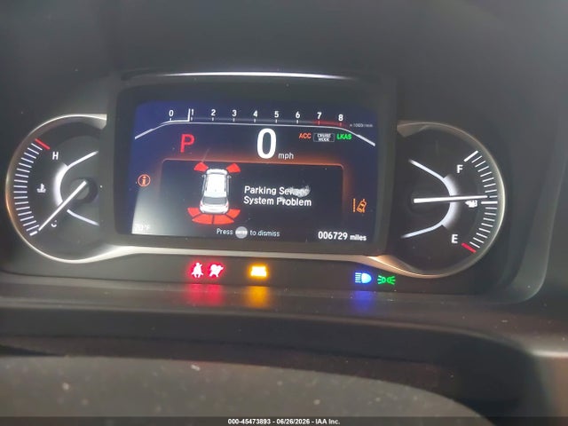 2025 Honda Passport Awd Ex-l მანქანა იყიდება აუქციონზე, vin: 5FNYF8H58SB007704, აუქციონის ნომერი: 45473893