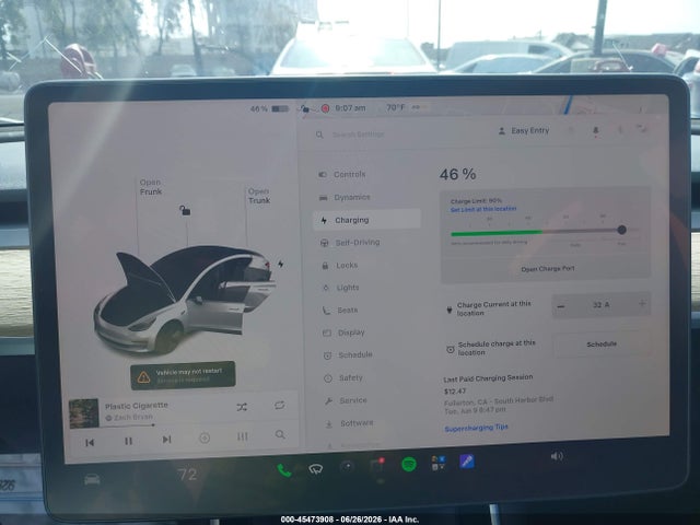 Aukcja sprzedaży 2018 Tesla Model 3 Long Range/mid Range, vin: 5YJ3E1EA7JF162488, numer aukcji: 45473908