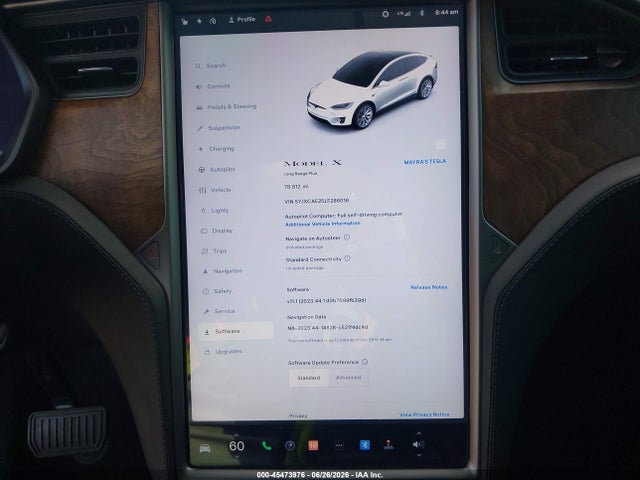 Aukcja sprzedaży 2020 Tesla Model X Long Range Dual Motor All-wheel Drive/long Range Plus Dual Motor All-wheel Drive, vin: 5YJXCAE25LF286018, numer aukcji: 45473976