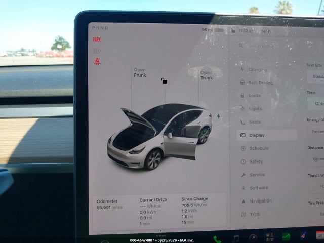 Aukcja sprzedaży 2021 Tesla Model Y Long Range Dual Motor All-wheel Drive, vin: 5YJYGDEEXMF095149, numer aukcji: 45474007