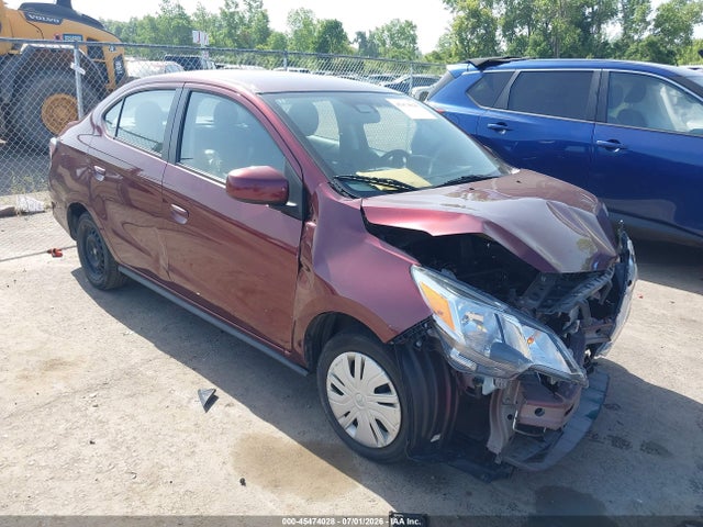 2022 Mitsubishi Mirage G4 Es მანქანა იყიდება აუქციონზე, vin: ML32FUFJ6NHF03643, აუქციონის ნომერი: 45474028