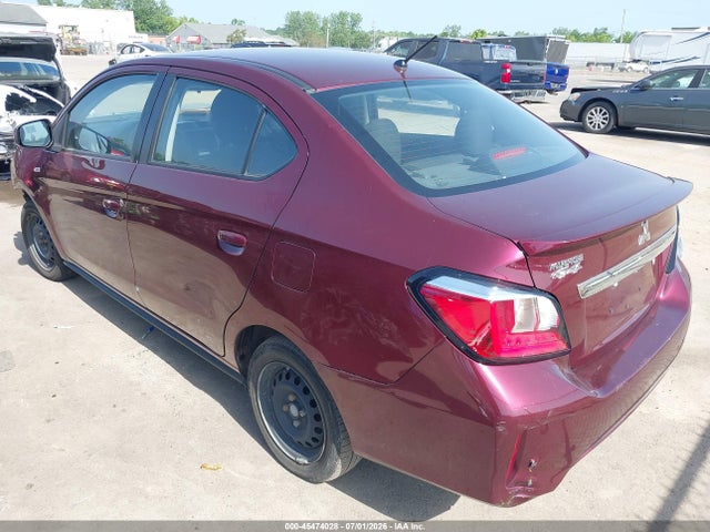 Aukcja sprzedaży 2022 Mitsubishi Mirage G4 Es, vin: ML32FUFJ6NHF03643, numer aukcji: 45474028