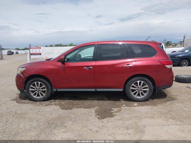 2013 Nissan Pathfinder S მანქანა იყიდება აუქციონზე, vin: 5N1AR2MM1DC670238, აუქციონის ნომერი: 45474031