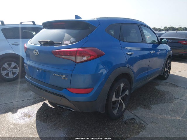 Aukcja sprzedaży 2016 Hyundai Tucson Limited, vin: KM8J3CA26GU124043, numer aukcji: 45474167