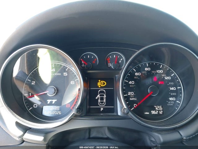 45474257 :رقم المزاد ، TRUSFAFK6C1001504 vin ، 2012 Audi Tt 2.0t Premium Plus مزاد بيع
