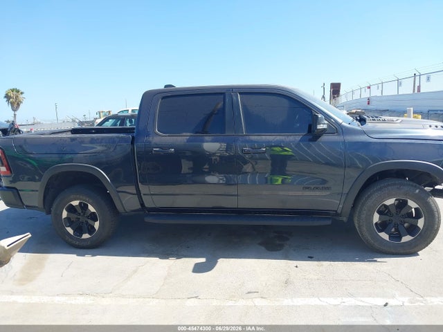 45474300 :رقم المزاد ، 1C6SRFLT1KN791806 vin ، 2019 Ram 1500 Rebel  4x4 5'7 Box مزاد بيع