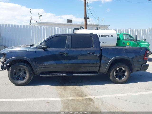45474300 :رقم المزاد ، 1C6SRFLT1KN791806 vin ، 2019 Ram 1500 Rebel  4x4 5'7 Box مزاد بيع