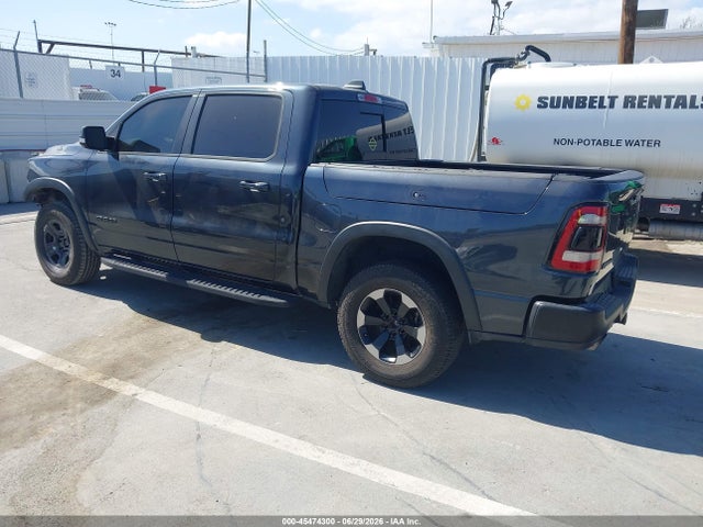 45474300 :رقم المزاد ، 1C6SRFLT1KN791806 vin ، 2019 Ram 1500 Rebel  4x4 5'7 Box مزاد بيع