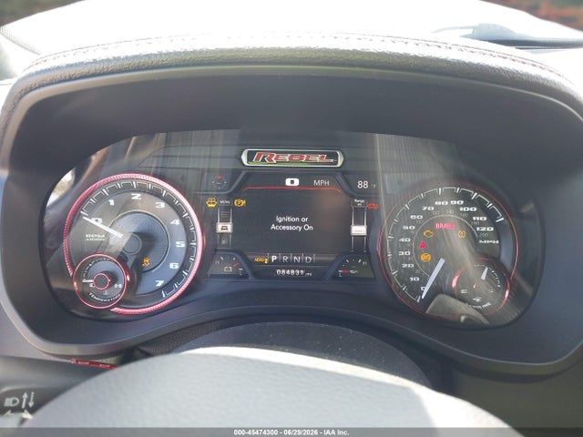45474300 :رقم المزاد ، 1C6SRFLT1KN791806 vin ، 2019 Ram 1500 Rebel  4x4 5'7 Box مزاد بيع